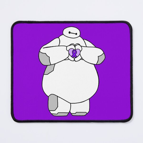 Item preview, Health care robot holding Awareness Ribbon (Purple) designed and sold by CaitlynConnor.