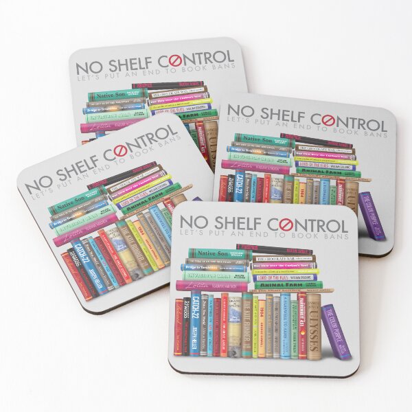 Item preview, No Shelf Control - Let's Put an End to Book Bans designed and sold by travelwitheric.