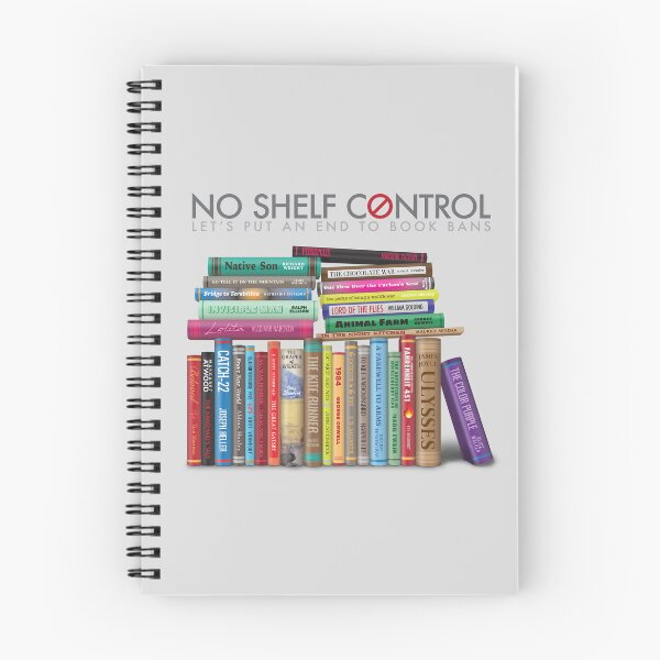 Item preview, No Shelf Control - Let's Put an End to Book Bans designed and sold by travelwitheric.
