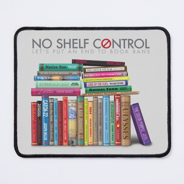 Item preview, No Shelf Control - Let's Put an End to Book Bans designed and sold by travelwitheric.