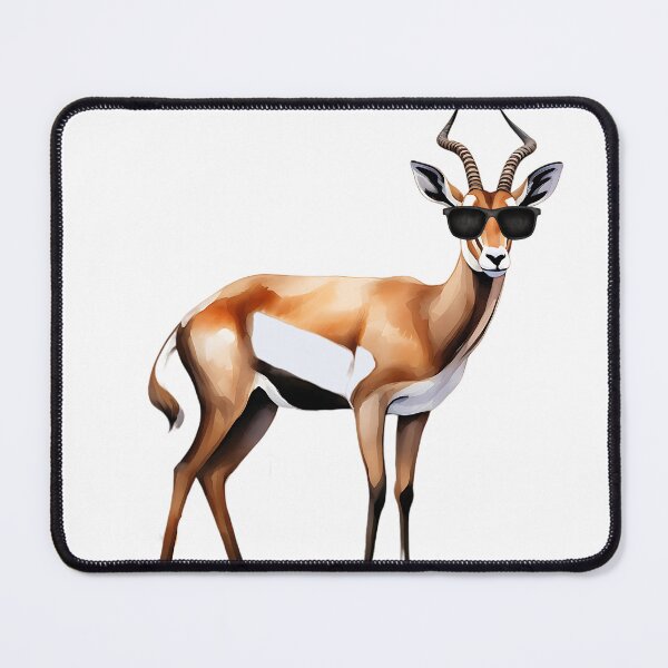 Item preview, Springbok Wearing Sunglasses designed and sold by TheAnimalZ00.