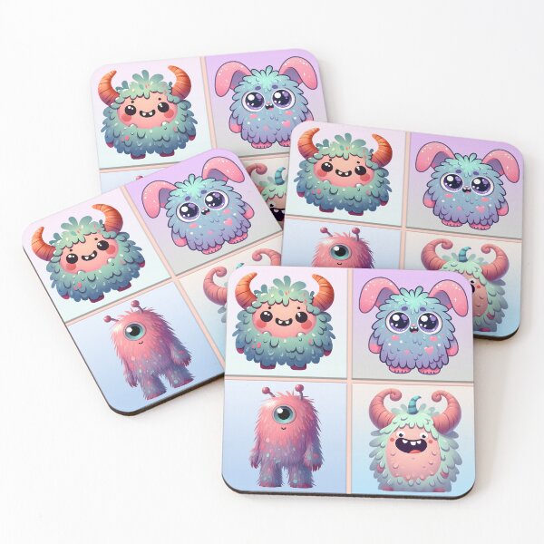 Item preview, Cute Cuddly Monsters designed and sold by Witsprings.