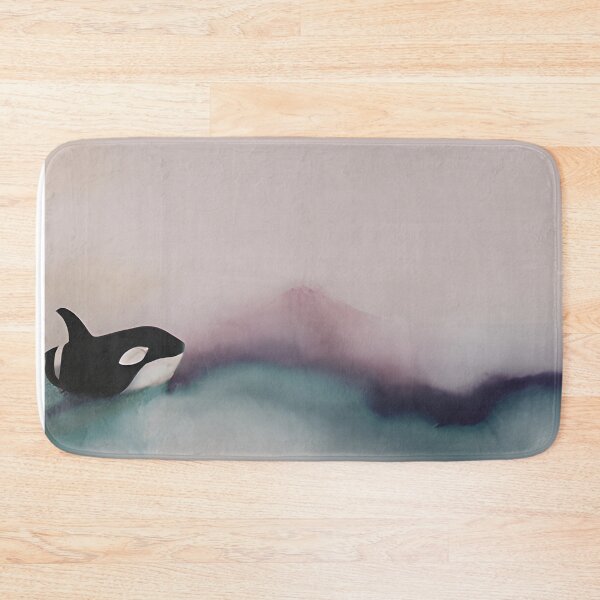 Item preview, Artsy romantic dreamy ocean orca designed and sold by BritishDelights.
