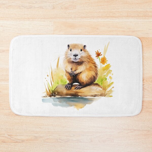 Item preview, Cute Watercolor Beaver designed and sold by TheAnimalZ00.