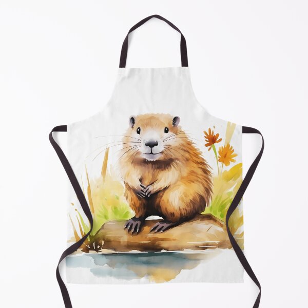 Item preview, Cute Watercolor Beaver designed and sold by TheAnimalZ00.