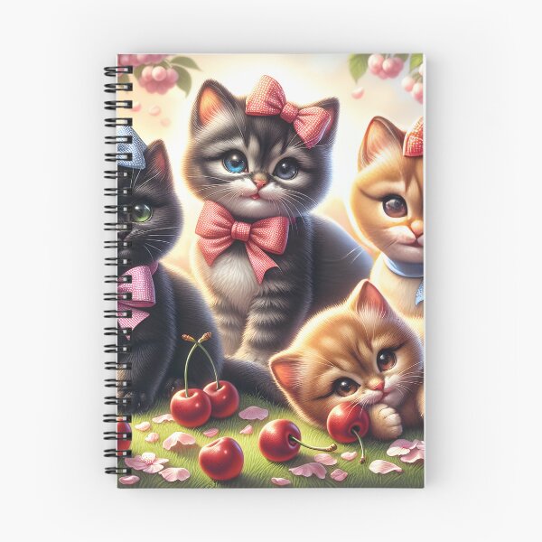 Item preview, "Cherry Coquette Whiskers: Bowed Beauties" designed and sold by MindVibe.