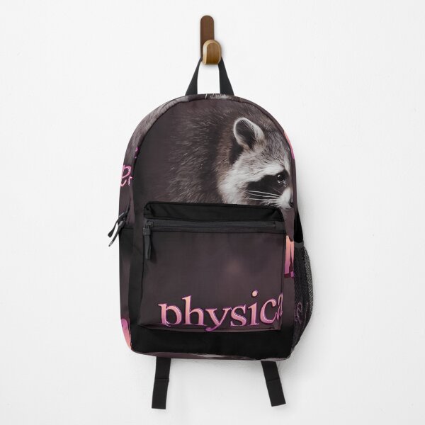 Item preview, physically pained, mentally drained raccoon word art  designed and sold by HankPredovic.