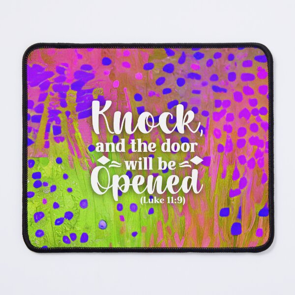 Item preview, Bible Verses About Healing - Luke 11:9 - Preppy Garden Painting designed and sold by SpartanDStore.