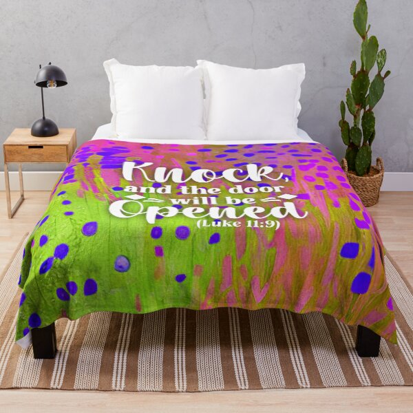 Item preview, Bible Verses About Healing - Luke 11:9 - Preppy Garden Painting designed and sold by SpartanDStore.