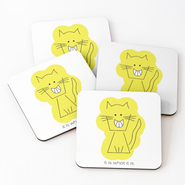 Item preview, It Is What It Is (Zoey the Happy Cat) designed and sold by kookadesigns.