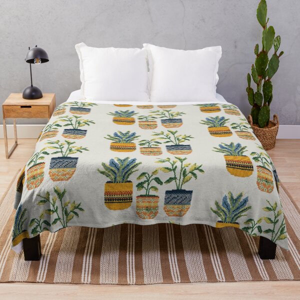 Item preview, Cross Stitch Potted Plants designed and sold by plantlady-shop.