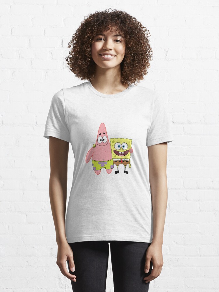 Spongebob And Patrick T Shirt For Sale By Leil16 Redbubble Spongebob T Shirts Patrick T 