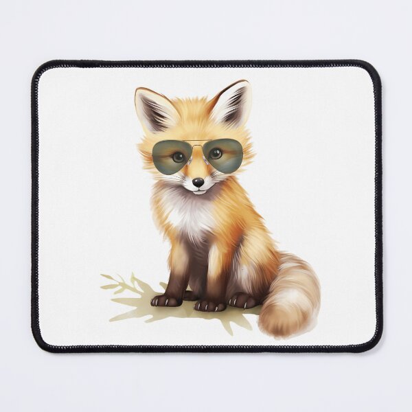 Item preview, Cute Watercolor Baby Red Fox designed and sold by TheAnimalZ00.