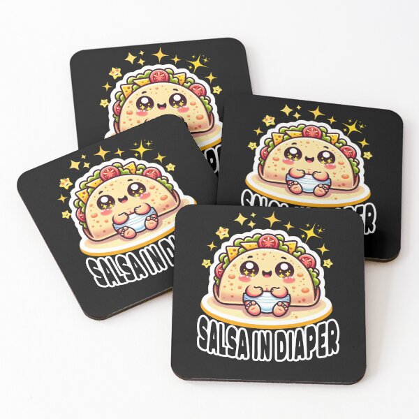 Item preview, Adorable Taco Tot: Salsa and Smiles in a Diaper designed and sold by Taans-Creation.