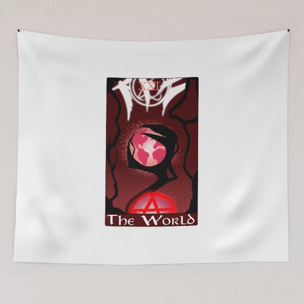 Item preview, Hazbin Hotel Tarot Card The World designed and sold by Munro20.