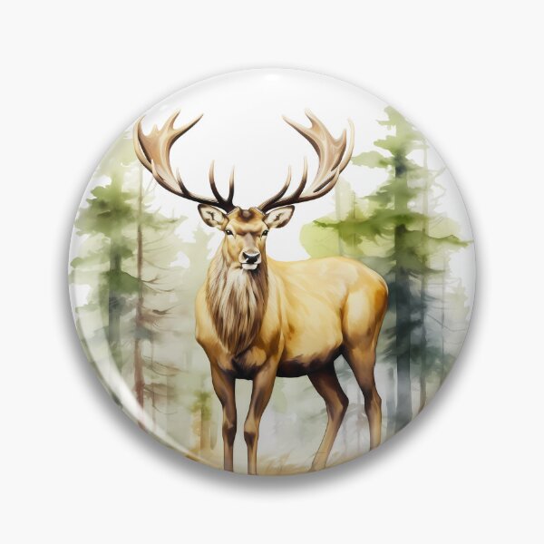 Item preview, Watercolor Elk designed and sold by TheAnimalZ00.