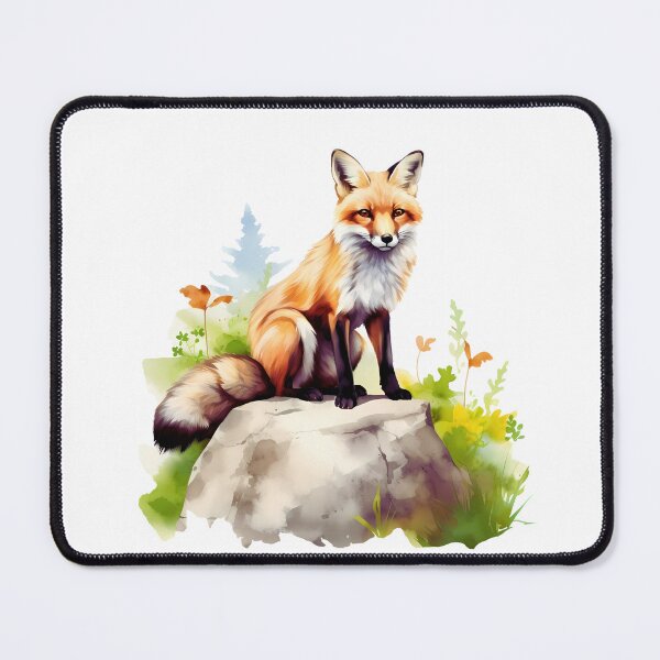 Item preview, Cute Watercolor Red Fox designed and sold by TheAnimalZ00.