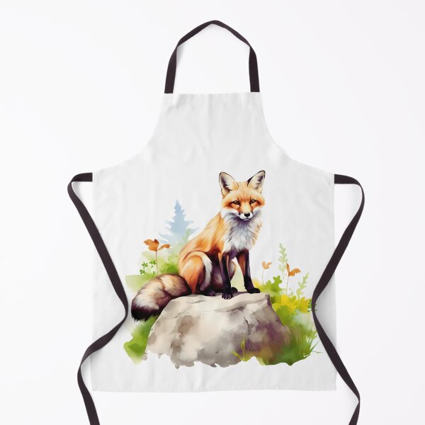 Item preview, Cute Watercolor Red Fox designed and sold by TheAnimalZ00.
