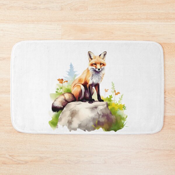 Item preview, Cute Watercolor Red Fox designed and sold by TheAnimalZ00.
