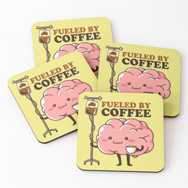 Item preview, Fueled By Coffee by Tobe Fonseca designed and sold by Tobe Fonseca®.