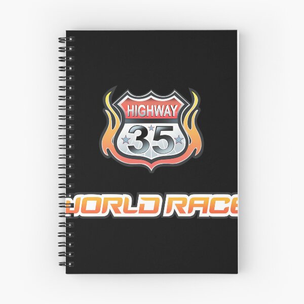 Item preview, Highway 35 World Race Logo designed and sold by DominiqueCheval.
