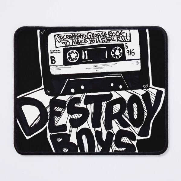 Item preview, Destroy Boys Logo White designed and sold by DominiqueRoche.