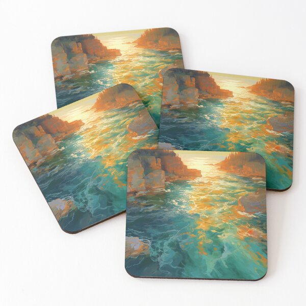 Item preview, Radiant Coastline designed and sold by PrintPulseInk.