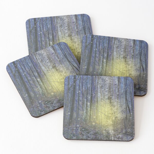 Item preview, Sunrise Snow Forest designed and sold by Chowdershouter.