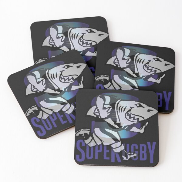 Item preview, NATAL SHARKS SHARK ATTACK FOR SOUTH AFRICA RUGBY SUPER RUGBY  designed and sold by Habibadajk.