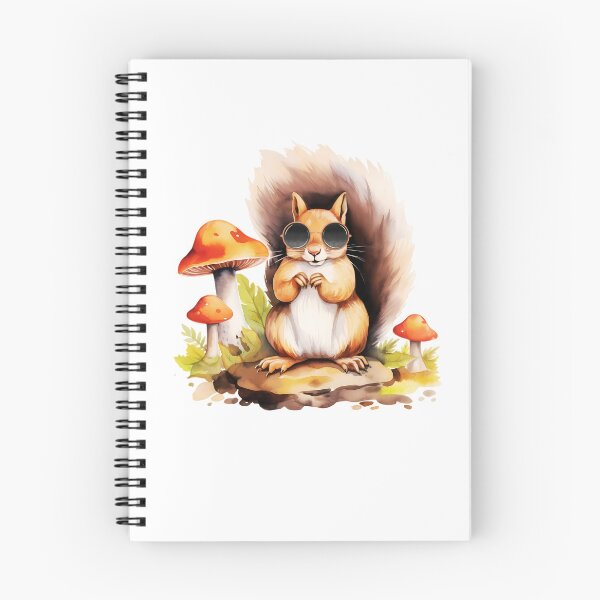 Item preview, Watercolor Squirrel Wearing Sunglasses designed and sold by TheAnimalZ00.