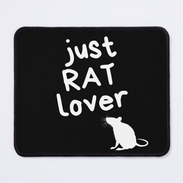 Item preview, Just RAT lover - for rat lovers - white variant designed and sold by Faesia.