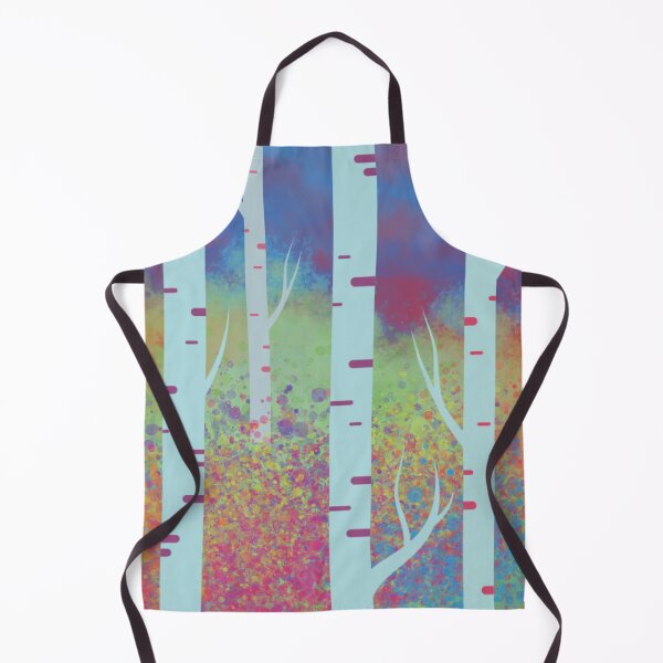 Item preview, Colorful Birch Trees designed and sold by Pixiejim.