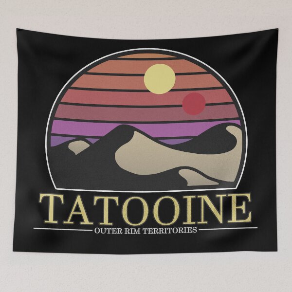 Item preview, Tatooine Retro designed and sold by Crossroads-Art.