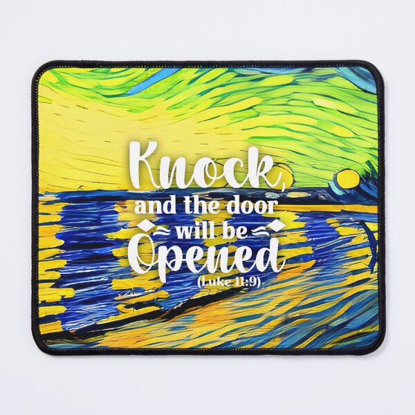 Item preview, Bible Verses About Healing - Luke 11:9 - Preppy Colorful Beach Painting designed and sold by SpartanDStore.