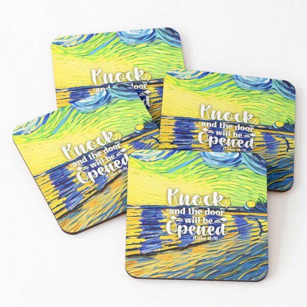 Item preview, Bible Verses About Healing - Luke 11:9 - Preppy Colorful Beach Painting designed and sold by ZenReiArt.