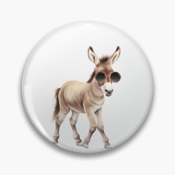 Item preview, Donkey Wearing Sunglasses designed and sold by TheAnimalZ00.