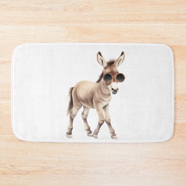 Item preview, Donkey Wearing Sunglasses designed and sold by TheAnimalZ00.