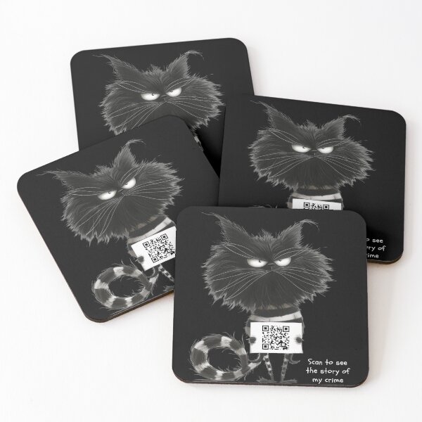 Item preview,  Interactive Cat. collection with Augmented Reality fordark colors designed and sold by Faushteyn.