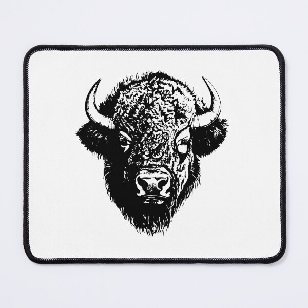 Item preview, Bison Relief Print Illustration  designed and sold by bighorndesignco.