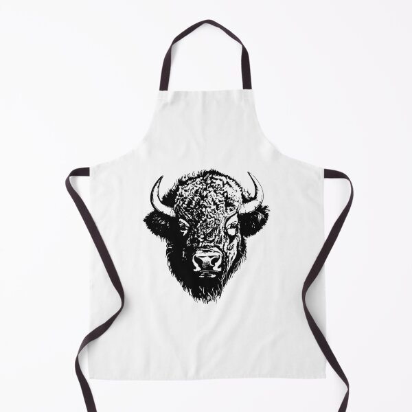 Item preview, Bison Relief Print Illustration designed and sold by bighorndesignco.