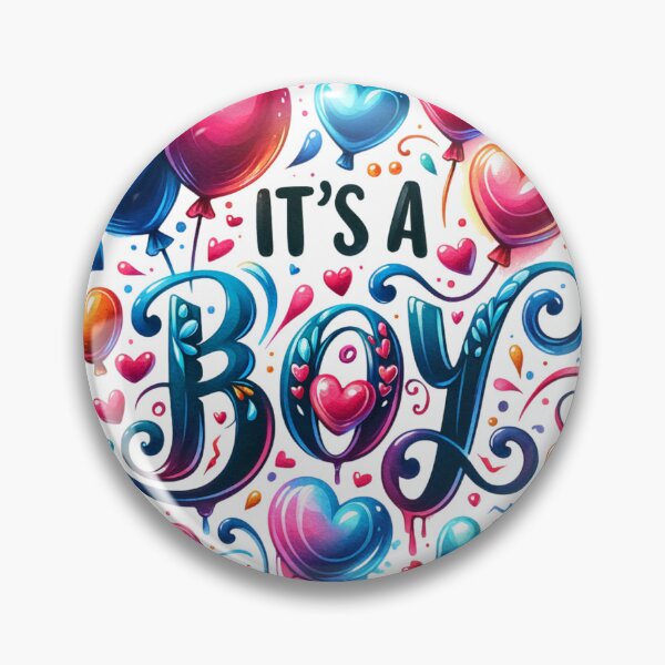 Item preview, It's a Boy Blue designed and sold by PassionforLove.