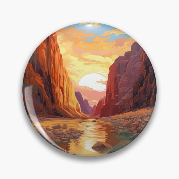 Item preview, Rocky River Bed Canyon designed and sold by PrintPulseInk.