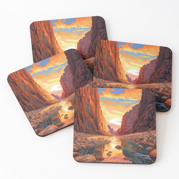 Item preview, Rocky River Bed Canyon designed and sold by PrintPulseInk.