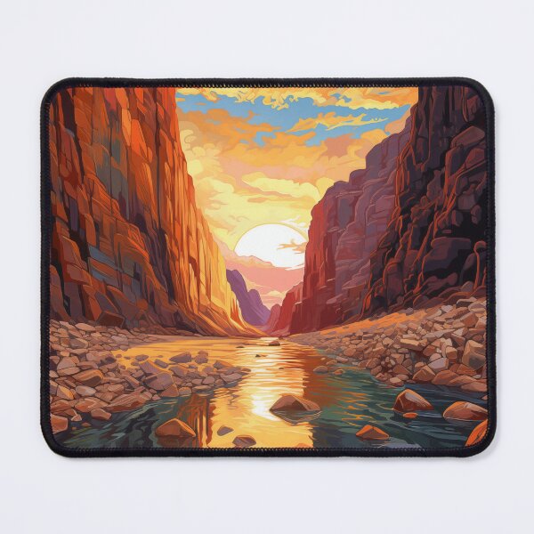 Item preview, Rocky River Bed Canyon designed and sold by PrintPulseInk.