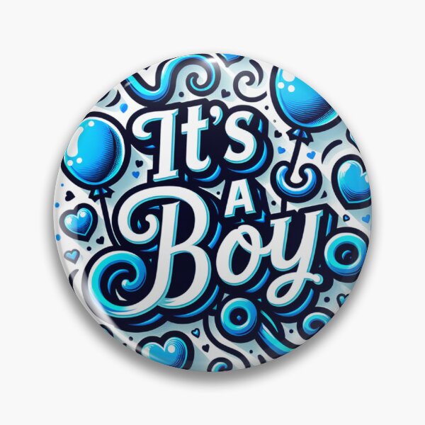 Item preview, It's a Boy Blue designed and sold by PassionforLove.