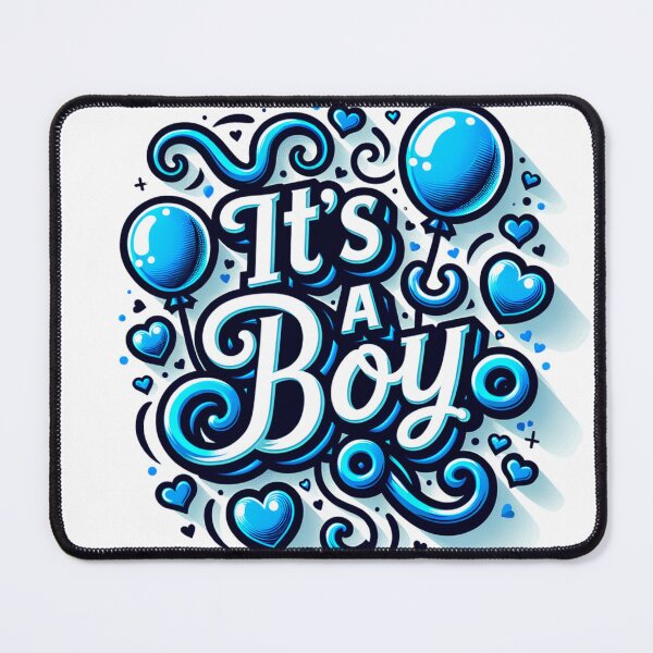 Item preview, It's a Boy Blue designed and sold by PassionforLove.