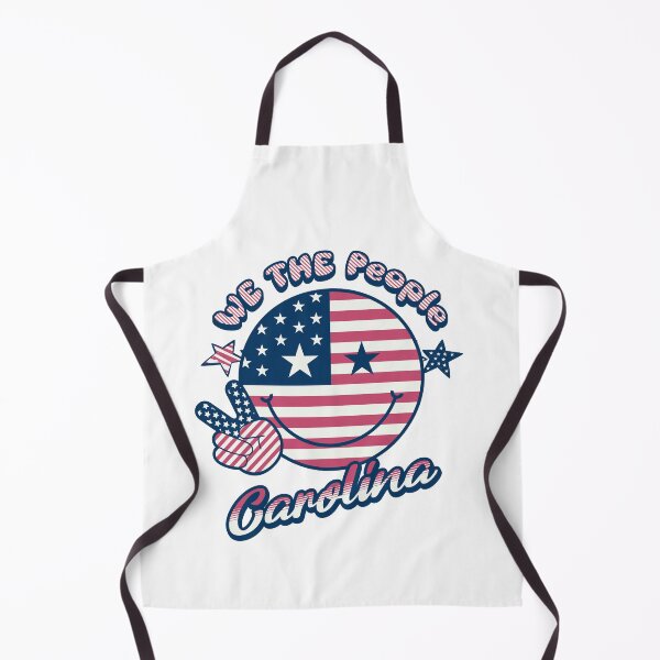 Item preview, We The People of Carolina American Flag Smiley Face designed and sold by rroulette77.