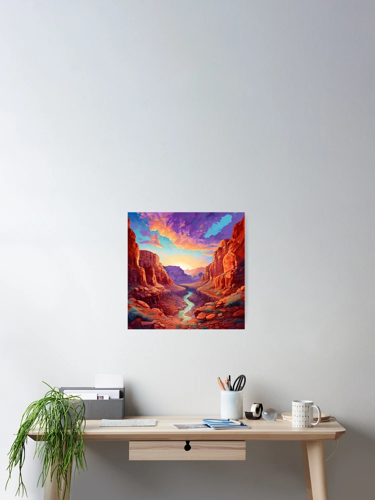 Thumbnail 2 of 3, Poster, Raging Reverie designed and sold by PrintPulseInk.