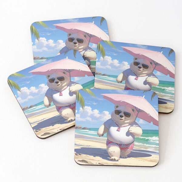 Item preview, Polar bear at the beach designed and sold by Astralia.