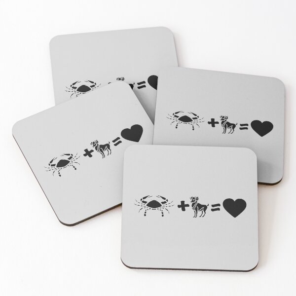 Item preview, Cancer + Aries designed and sold by Astrology Horoscope Art.